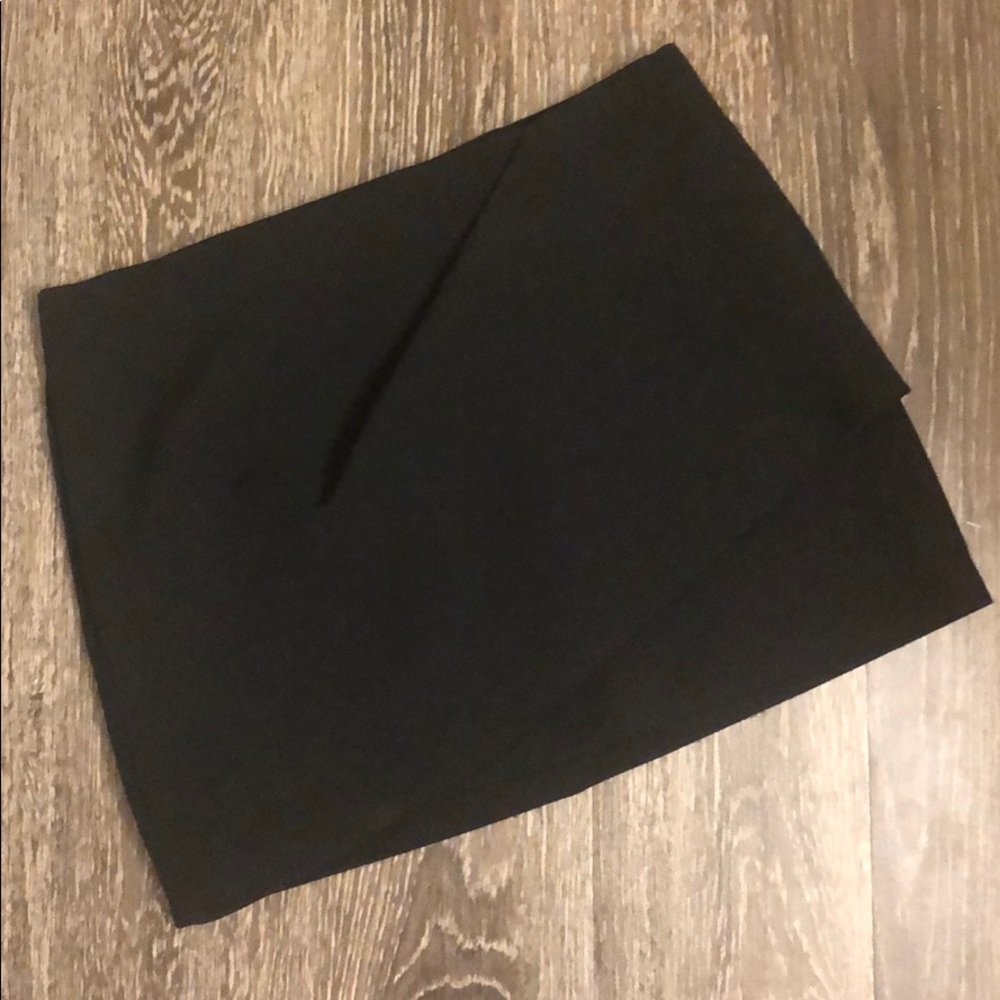 Zara Twist Front Mini Skirt
